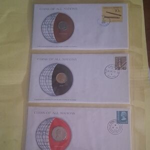 Coins of All Nations Collectible Envelopes